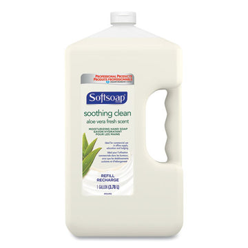 Softsoap® Liquid Hand Soap Refill With Aloe, Aloe Vera Fresh Scent, 1 Gal Refill Bottle freeshipping - TVN Wholesale